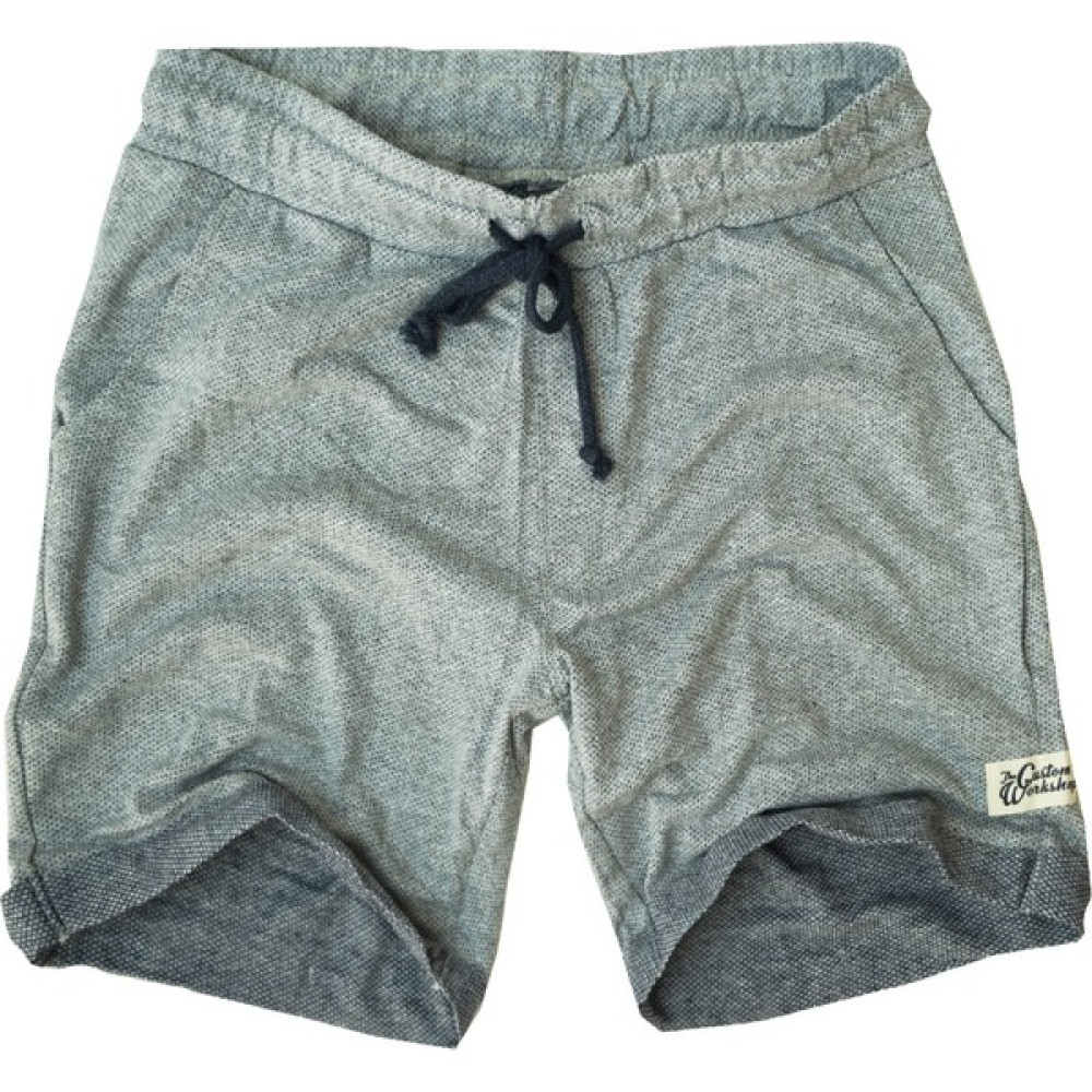 Alaska The Last Frontier Slim Fit 2 Cepli Pamuklu Penye Şort--Noktalı Gri-- Erkek Şort Fiyatı