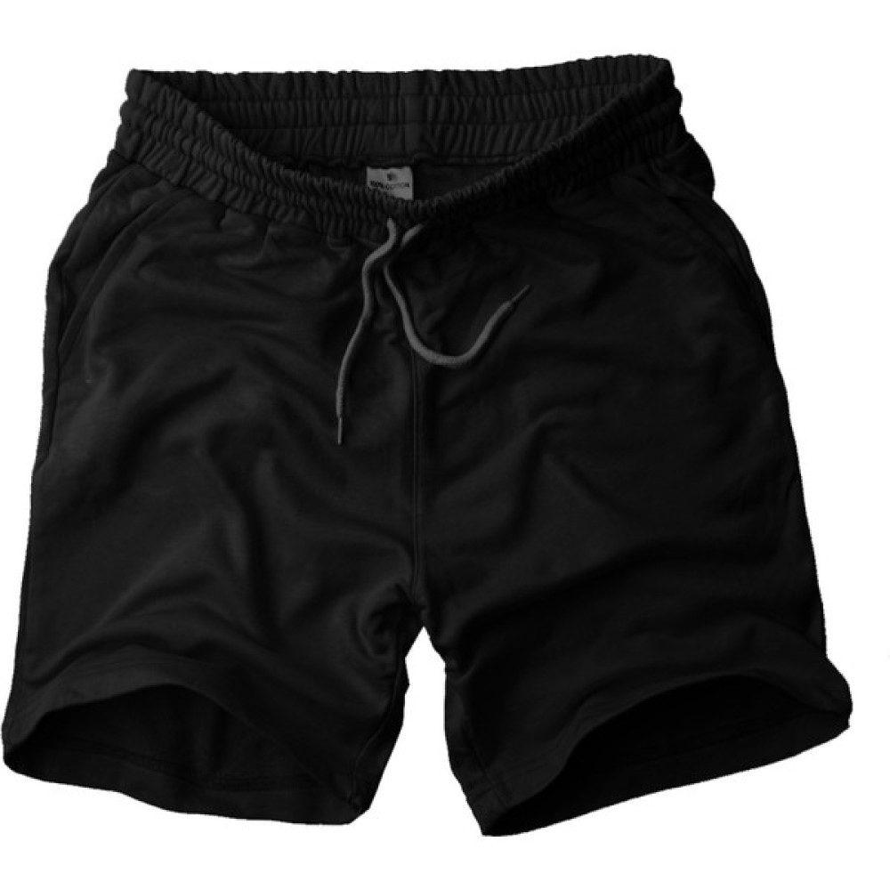 Alaska The Last Frontier Slim Fit 2 Cepli Pamuklu Penye Şort--Siyah-- Erkek Şort Fiyatı