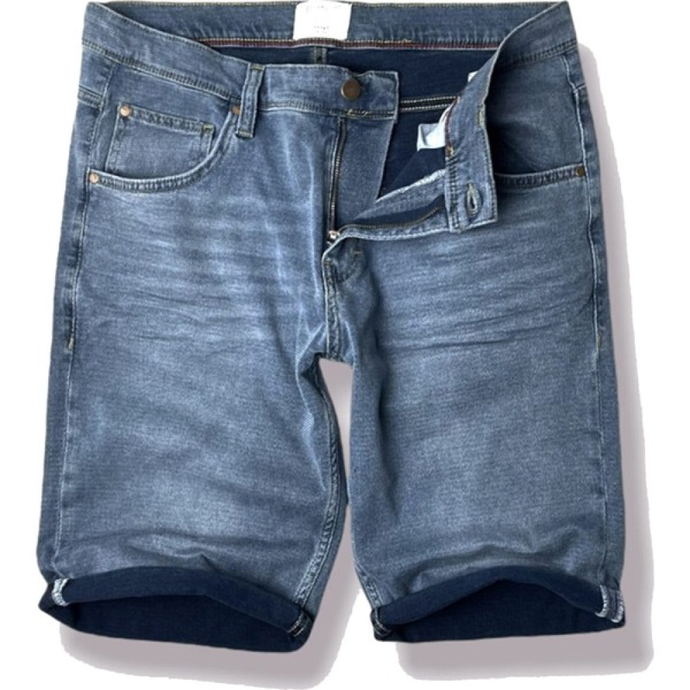 Alaska The Last Frontier Slim Fit Esnek Rahat Kumaş Kısa Mavi Kot Şort Kapri Erkek Şort Fiyatı