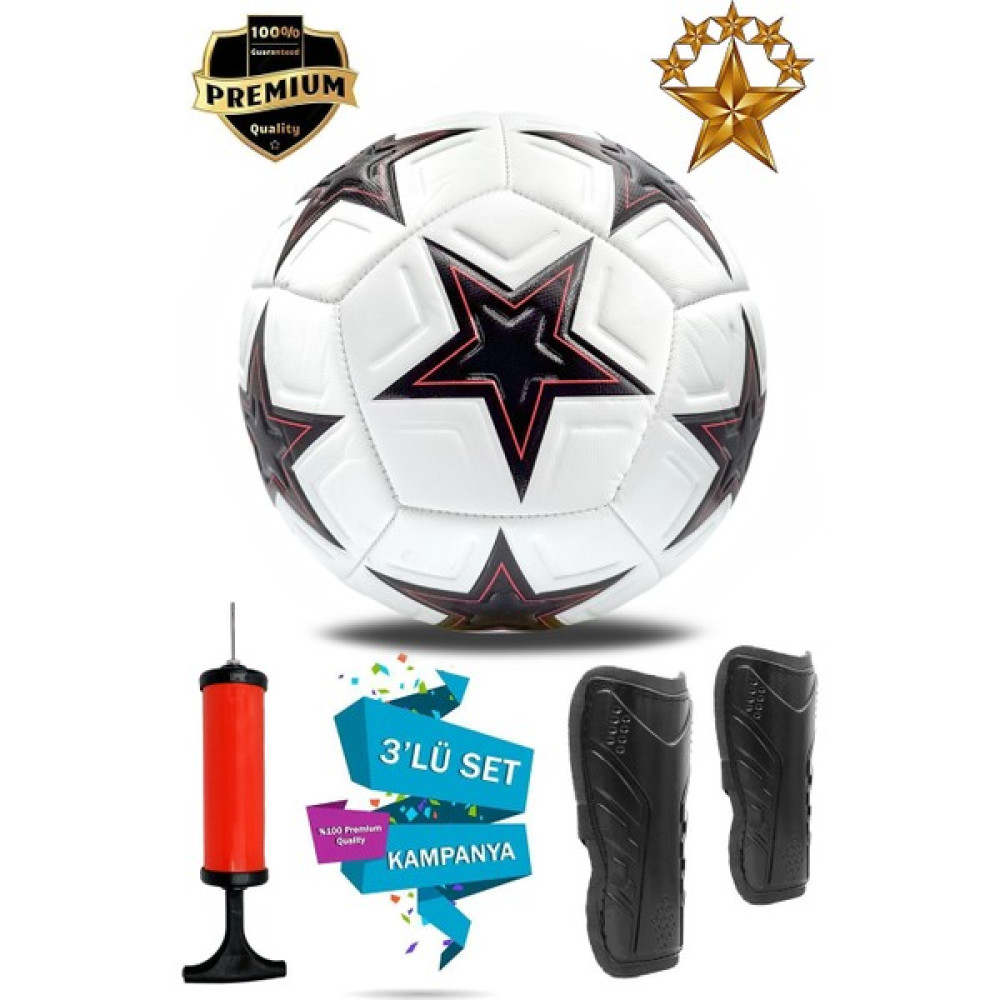 Alastor Futbol Topu 3'lü Set Dikişli Futbol Topu Sert Zemin Halı Saha Futbol Topu Orjinal Top Profesyonel Futbol Topu Dayanıklı Futbol Topu Sağla... Toplar Fiyatı