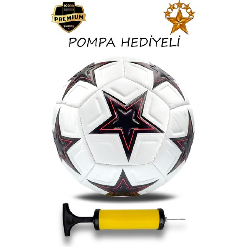 Alastor Futbol Topu Pompalı Dikişli Futbol Topu Sert Zemin Halı Saha Futbol Topu Pompa Hediyeli Toplar Fiyatı