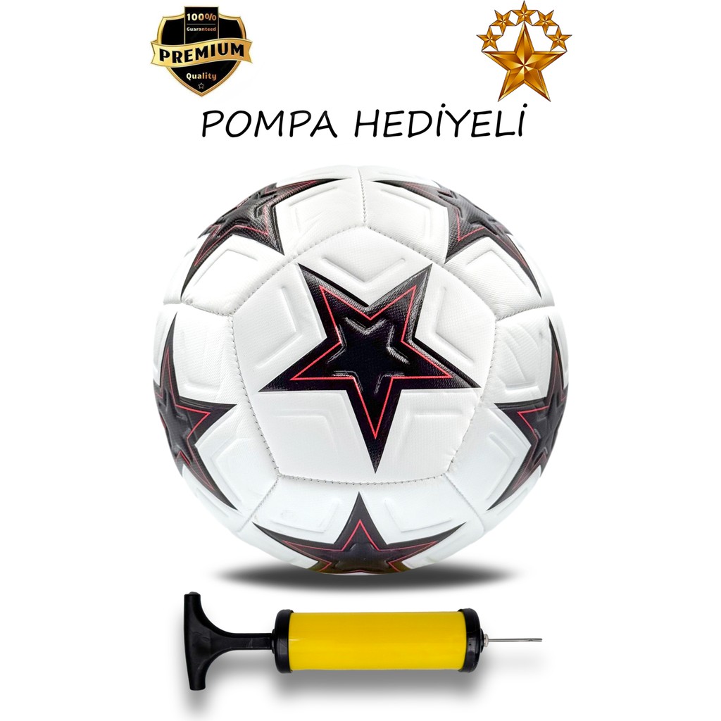 Alastor Futbol Topu Pompalı Dikişli Futbol Topu Sert Zemin Halı Saha Futbol Topu Pompa Hediyeli Salon Halısı Fiyatı