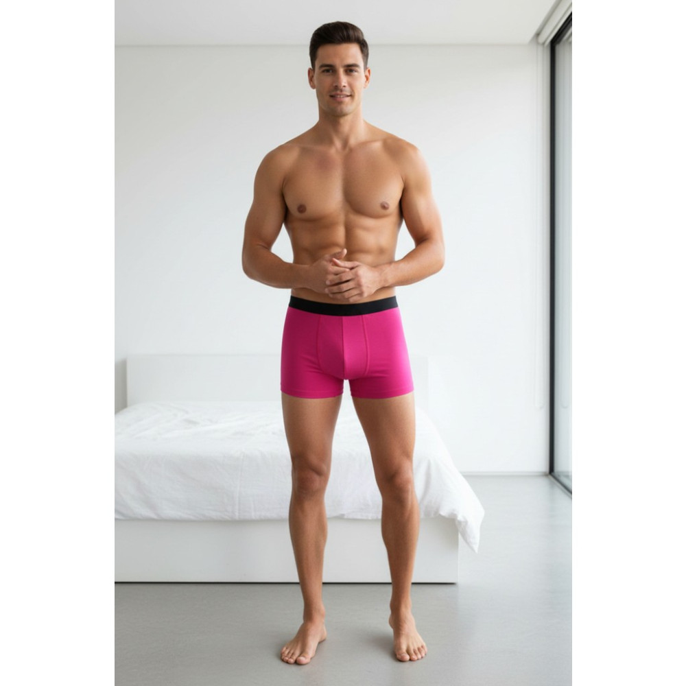Alaturka Sensu Erkek Boxer Karışık Renk 3'lü Paket Set -BXR2000 Model-6 Erkek Boxer Fiyatı