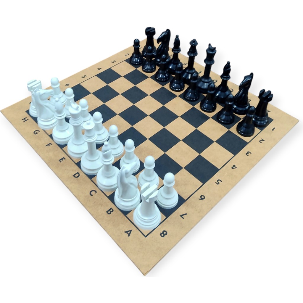 Alay Ticaret Ahşap Satranç - 29X29X3CM - Taşlar Plastik Büyük Boydur - Zemin Doğal Ahşaptır. Satranç Fiyatı