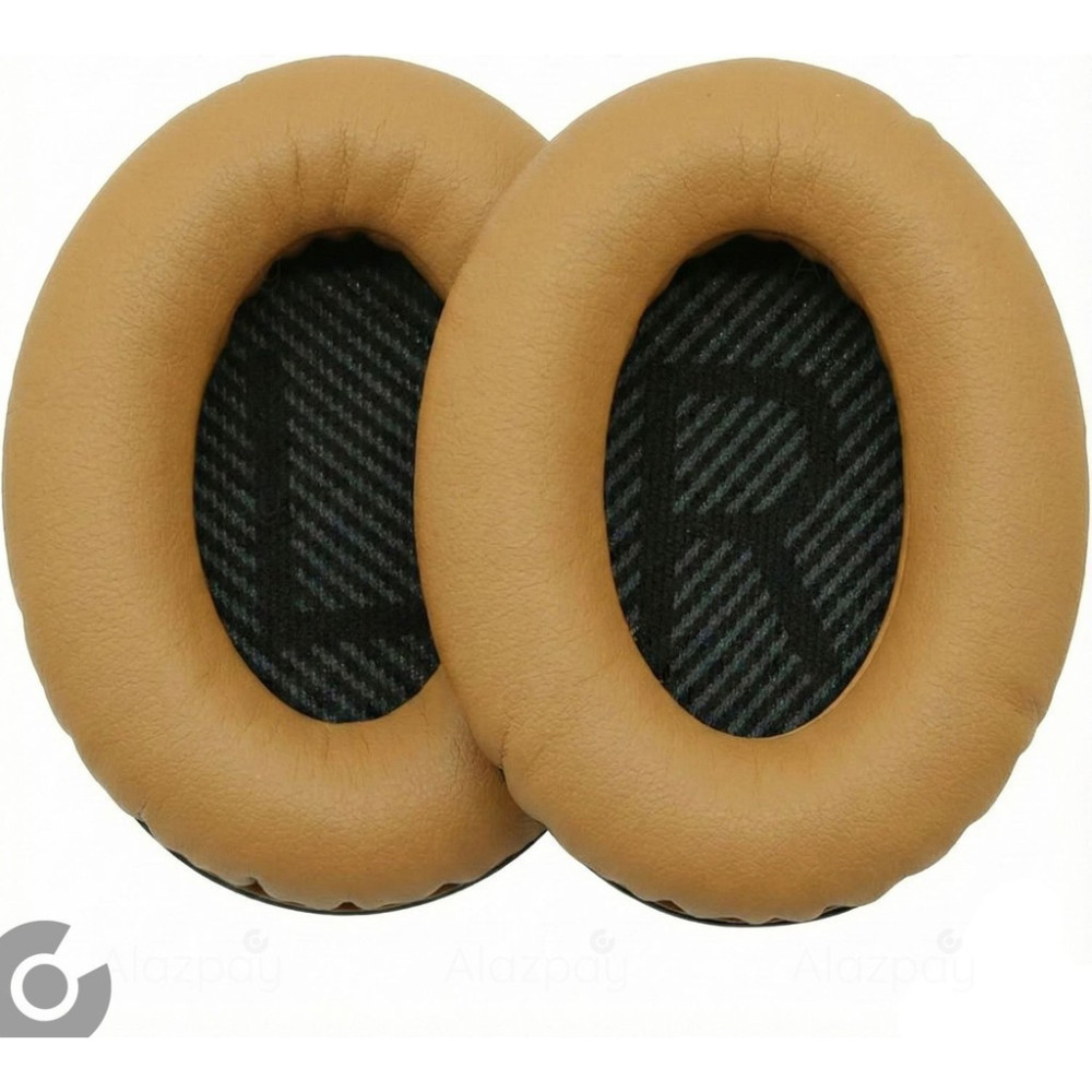Alazpay Bose Qc2 Pedi QC25 Ae2 AE2I AE2W Qc2 QC15 QC35 QC35II Uyumlu Yumuşak Kulaklık Sünger Yastığı Pedi - Kahverengi Kulaklık Aksesuarı Fiyatı