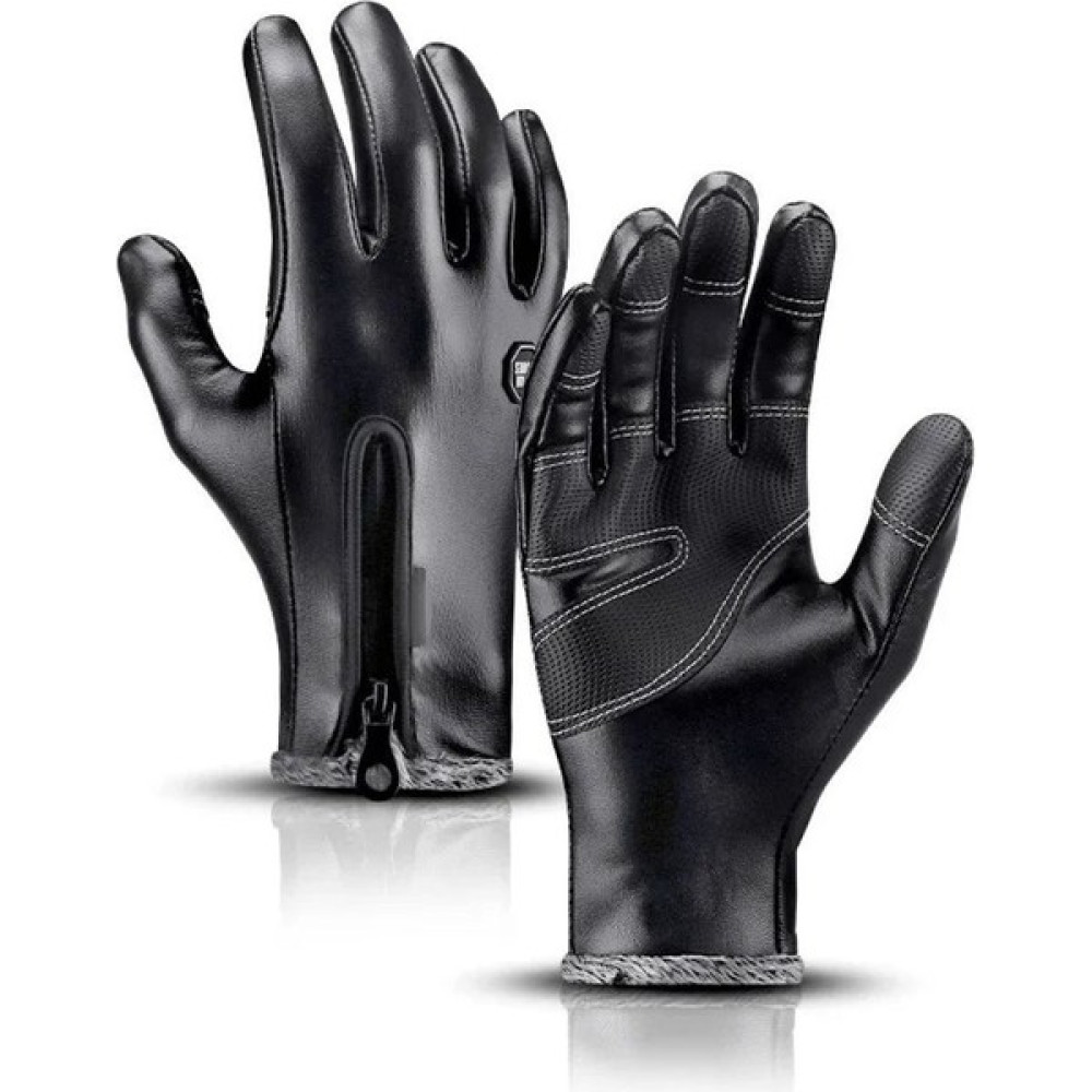 Alazpay Pu Deri Rüzgar Geçirmez & Avuç Içi Kaymaz Outdoor Kayak Yürüyüş Termal Kışlık Eldiven Diğer Spor Ürünleri Fiyatı