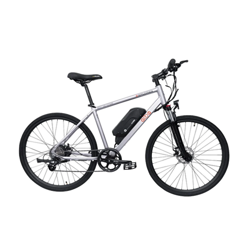 Alba Explorer Gümüş Gri Elektrikli Bisiklet Elektrikli Motosiklet Fiyatı
