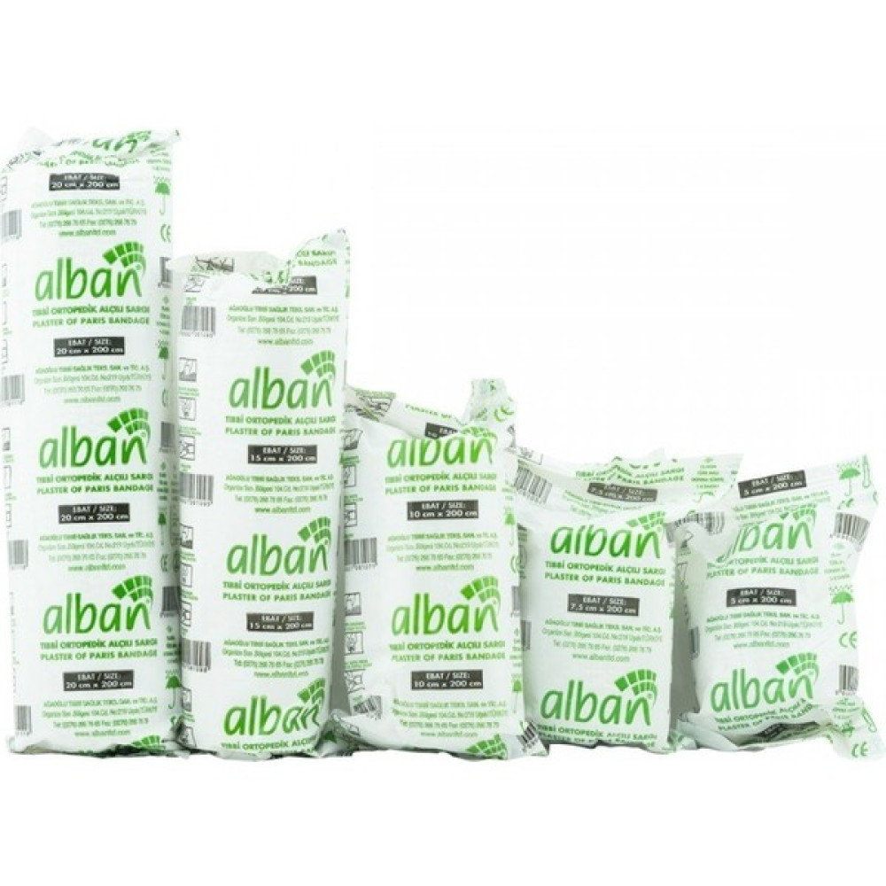 Alban 6103 Alçılı Sargı Bezi - 5 x 200 Cm. - 137 Oto Boyaları Fiyatı