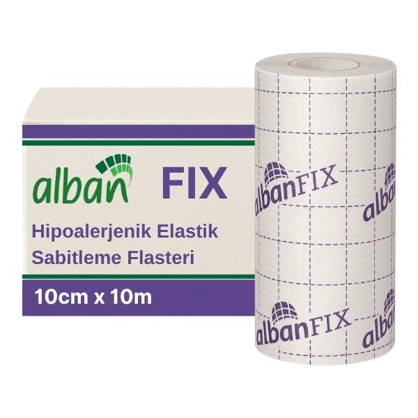 Alban Fix Elastik Sabitleme Bandı 10CM x 10M. Elastik Non-Woven Medikal Flaster - 1'Lİ - 10cmX10m SSD / Solid State Drive Fiyatı