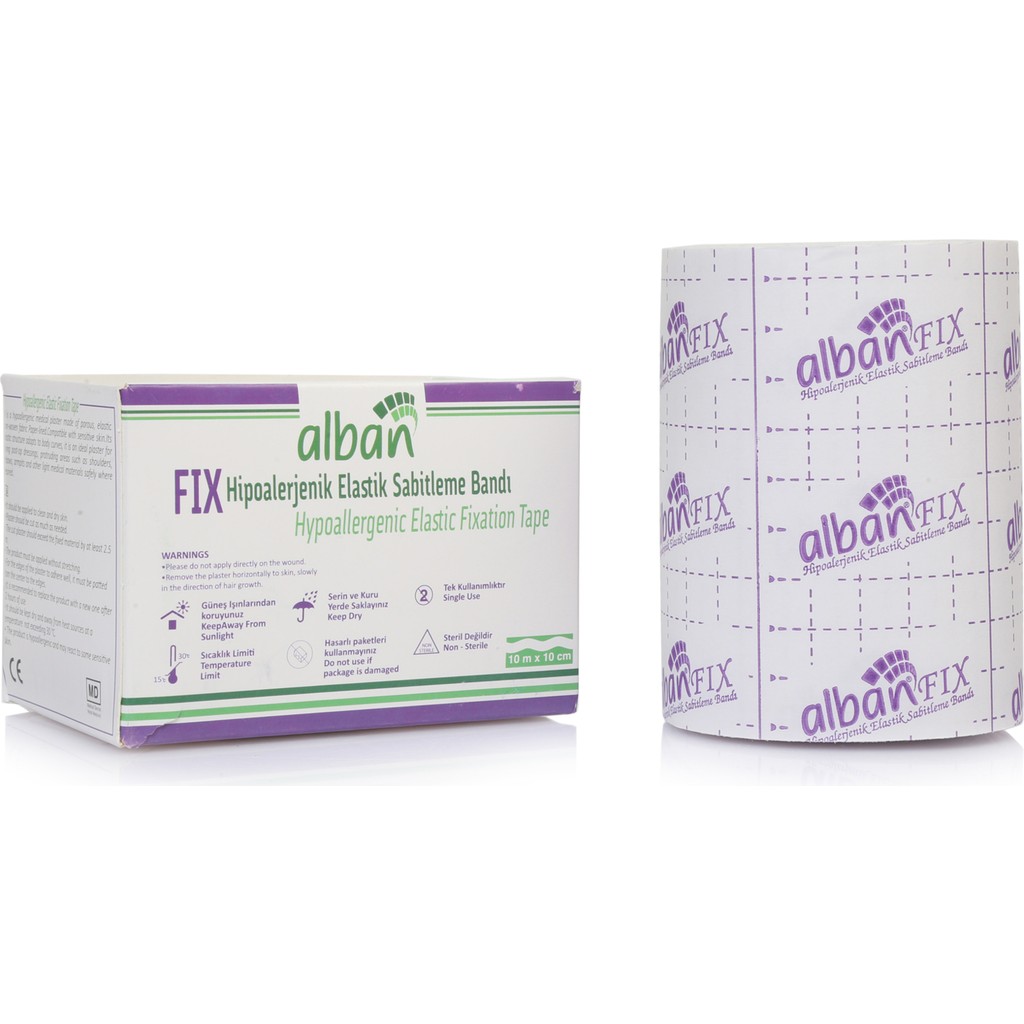 Alban Fıx Elastik Sabitleme Bandı 10MX10CM 10 Kutu Diğer Fiyatı