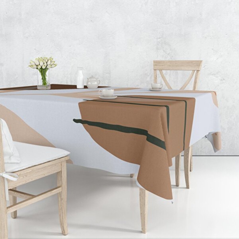Alban Home Modern Temalı Dijital Baskı Masa Örtüsü Alho_tblc-32 (120X140) - Renkli - 120 x 140 cm Masa Örtüsü Fiyatı