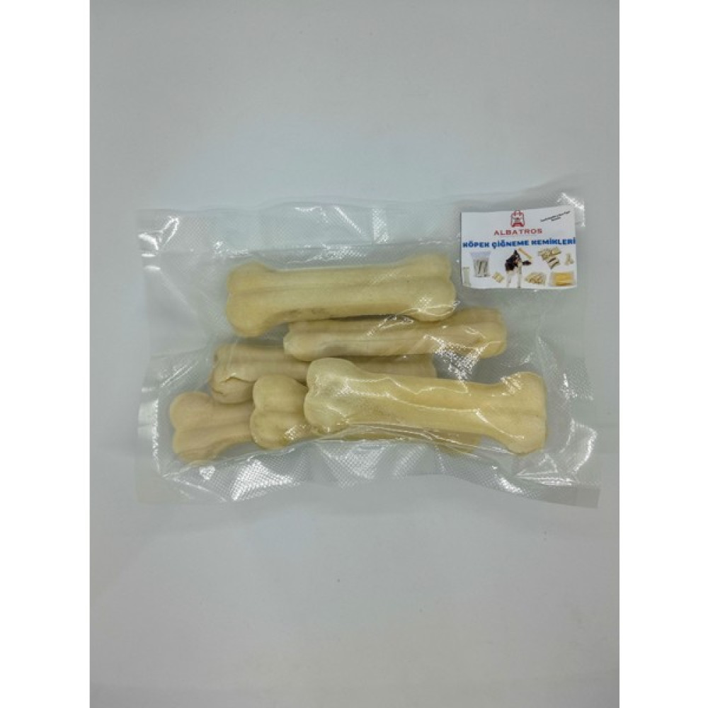 Albatros Store 12 cm Üst Kalite Köpek Çiğneme Kemirme Kemiği 10 Adet Vakumlu Hava Geçirmez Özel Ambalajda~45-50 gr Evcil Hayvan Ürünleri Fiyatı