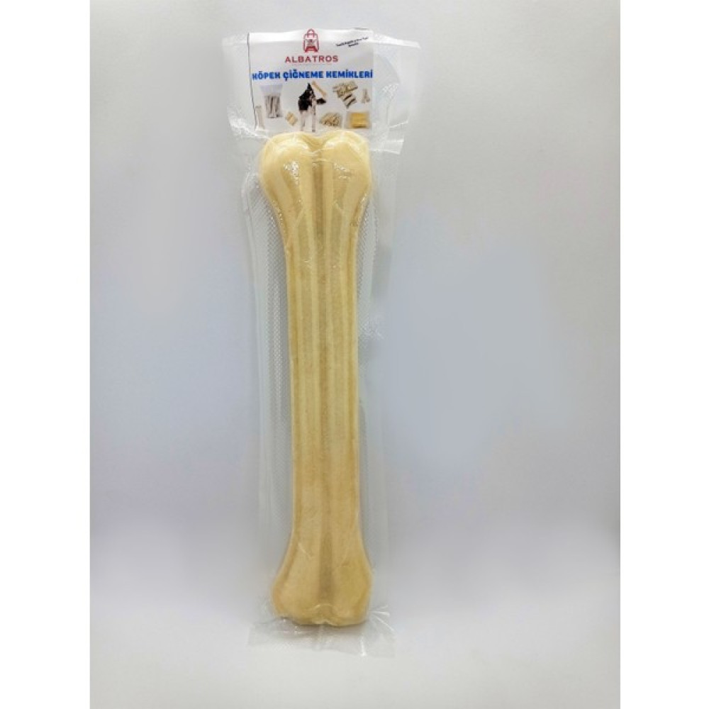 Albatros Store 27 cm Jumbo Mega Büyük Boy Köpek Çiğneme Kemirme Kemiği 1 Adet Vakumlu Özel AMBALAJDA~176-185 gr Evcil Hayvan Ürünleri Fiyatı
