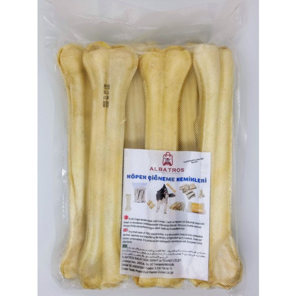 Albatros Store 27 cm Jumbo Mega Büyük Boy Köpek Çiğneme Kemirme Kemiği 6 Adet Toplam 1 Kilo/vakumlu Özel Ambalajda Evcil Hayvan Ürünleri Fiyatı