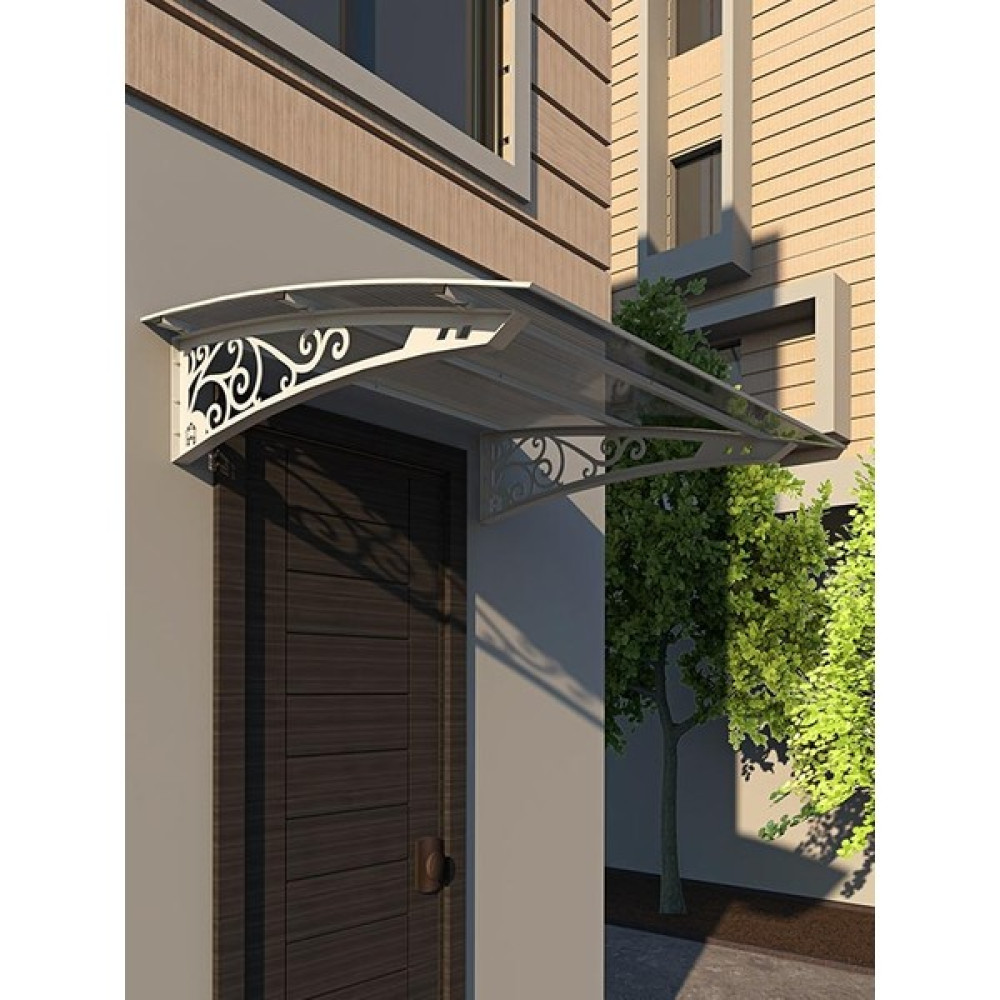 Albayrak Metal Taşıyıcılı Pratik Sundurma Ferforje Serisi 220X100 cm Bahçe Tentesi Fiyatı
