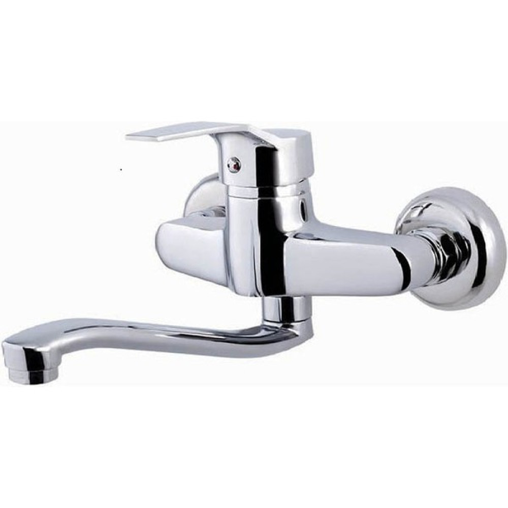 Albera Mutfak Evye+Banyo Lavabo Bataryası Seral Mix 40'lık Kartuşlu - Krom Bataryalar & Musluklar Fiyatı