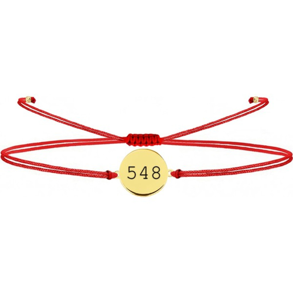 Alberaccessories 925 Ayar Gümüş Tasarım Mini Gold Kaplama Kırmızı Ip (548 Aşk) Bileklik Şanslı Sayılar Saat ve Bileklik Aksesuarı Fiyatı