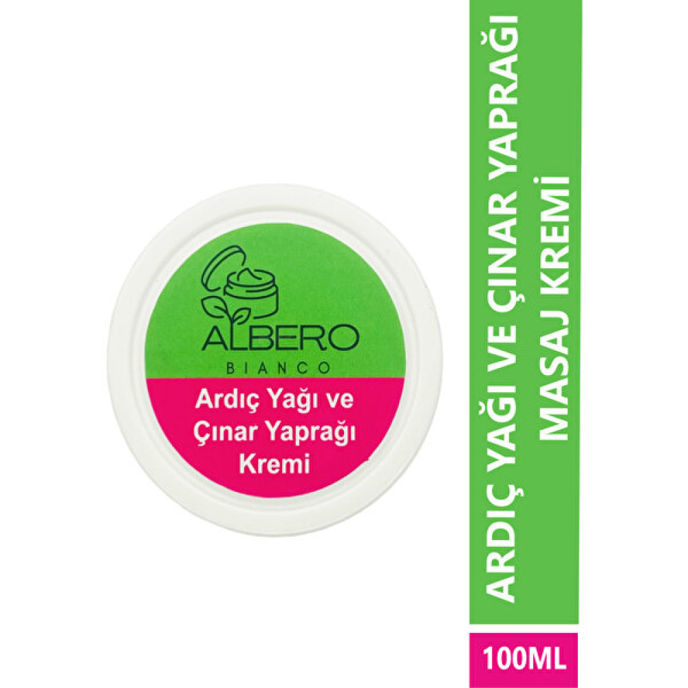 Albero Bıanco ardıç Yağı ve Çınar Yaprağı ve Masaj Kremi 100 ml Nemlendiriciler Fiyatı