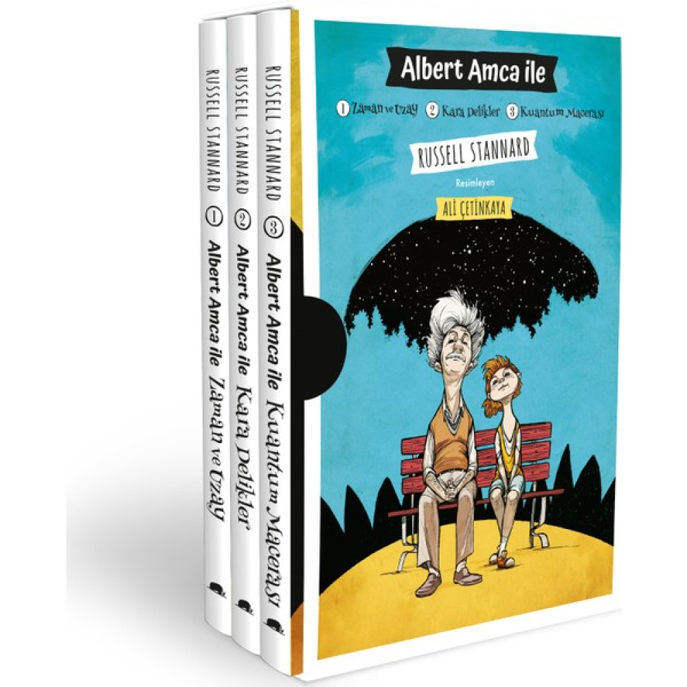 Albert Amca İle: Zaman Ve Uzay / Kara Delikler / Kuantum Macerası - Russell Stannard Çocuk Öykü Fiyatı