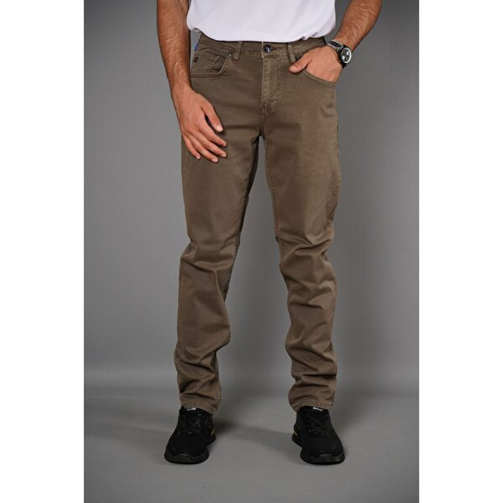 Albiaro Kanvas Vizon Regular Fit Normal Bel Likralı Erkek Pantolon Fiyatı