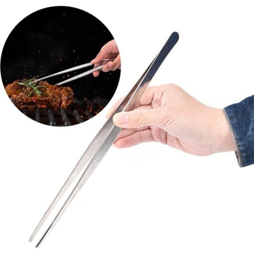 AlbiFoni Masterchef Et Cımbızı Maşa Pratik Pişirme Cımbızı Çelik Maşa 30CM | Profesyonel Şef Cımbızı Mutfak Gereçleri Fiyatı