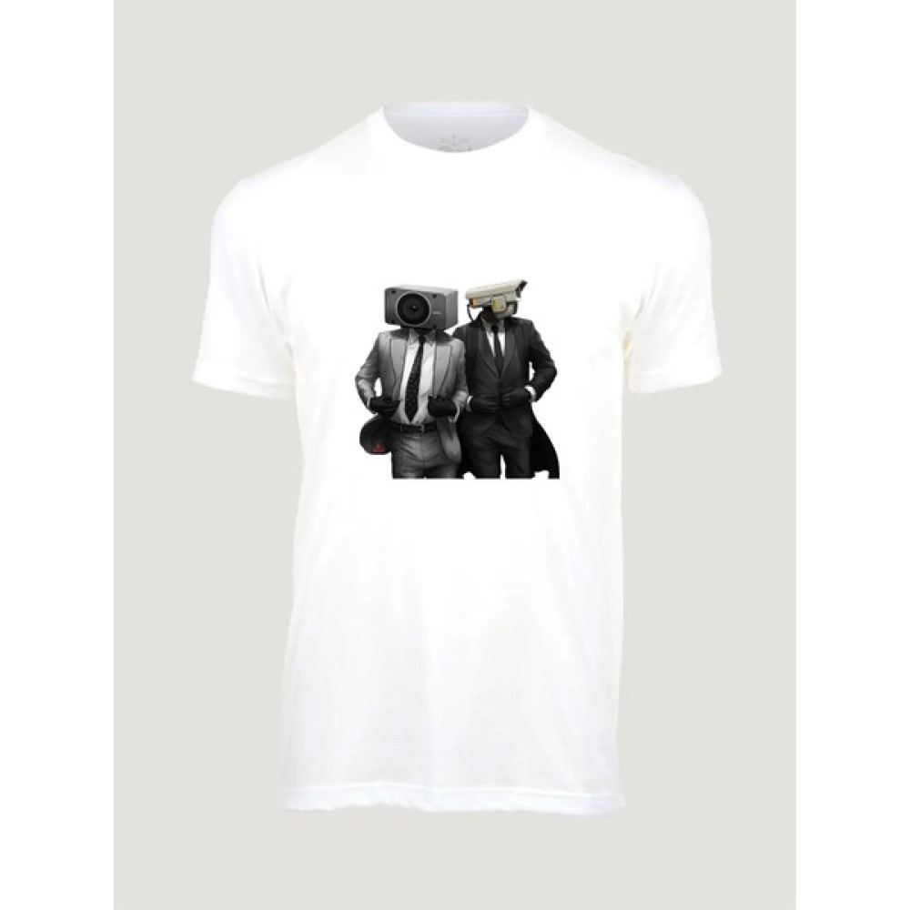 Alc Store Skibidi Toilet Tişört-T-Shirt Kamera Adam T-Shirt & Sweatshirt (Outdoor) Fiyatı