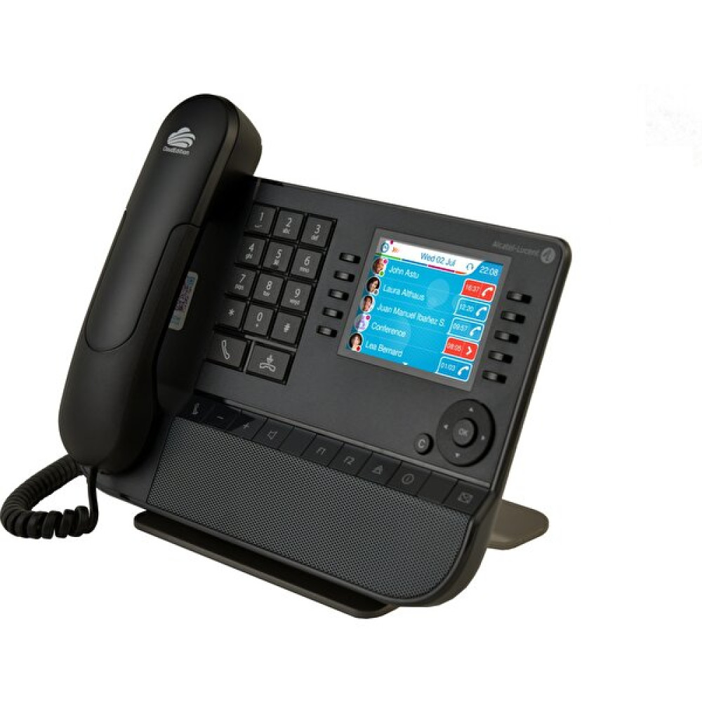 Alcatel - Lucent 8058S Ce Ip / SIP Telefon Poe Destekli Çağrı Merkezi Telefonu - Siyah Telefon Fiyatı