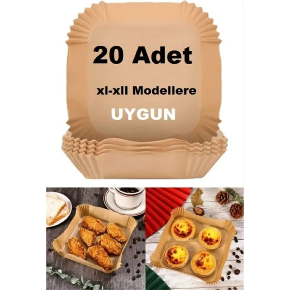 Alçin Fritöz Pişirme Kağıdı 20 Adet - Açık Kahverengi Pişirme Kağıdı Fiyatı
