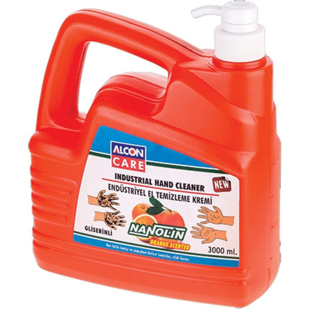 Alcon Nanolin Endüstriyel El Temizleme Kremi 3000 Ml. Oto Genel Temizlik Fiyatı