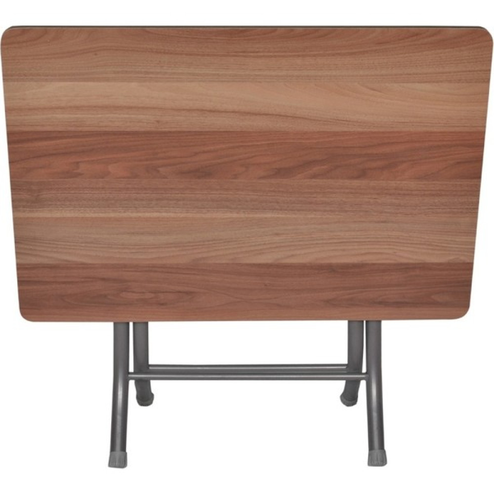 Alda Gelsin Ahşap Desenli Katlanabilir Masa - Kahverengi - 60 x 90 cm Yemek & Mutfak Masası Fiyatı