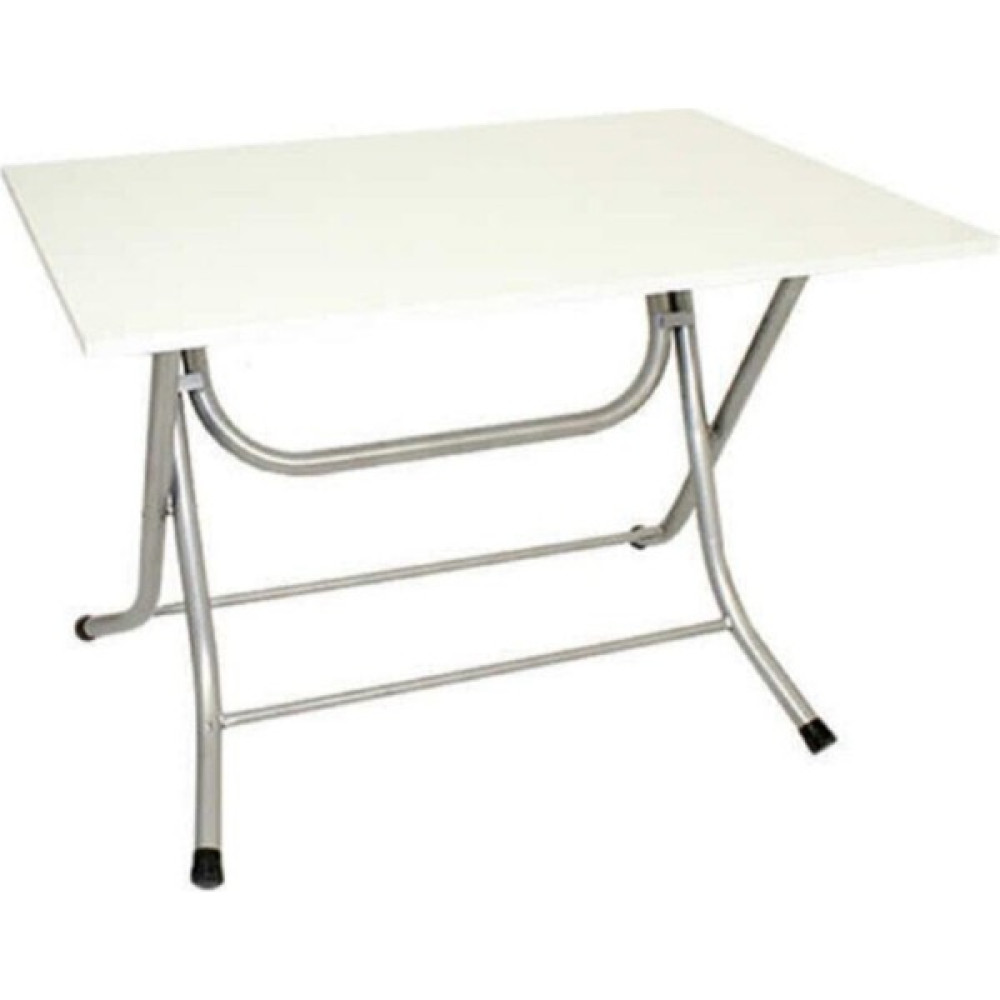 Alda Gelsin Beyaz Katlanır Masa Yemek ve Çalışma Masası - Y: 72 cm D: 60 cm G: 110 cm Çalışma Masası Fiyatı