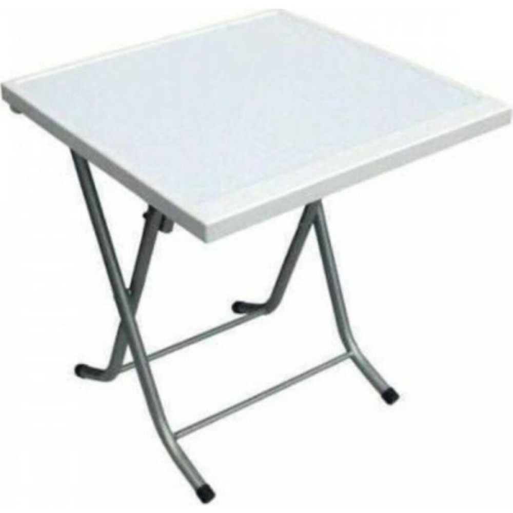Alda Gelsin Plastik Katlanabilir Masa (60*60) - Y: 60 cm D: 60 cm G: 60 cm - Ahşap - Beyaz Epoksi Yemek & Mutfak Masası Fiyatı