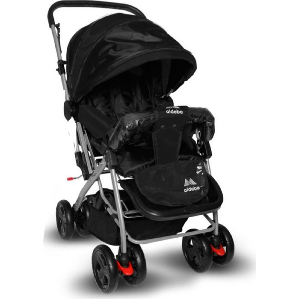 Aldeba 8028B Çift Yönlü Bebek Arabası - Fuşya Füme - Siyah Bebek Arabası-Puset Aksesuarları Fiyatı
