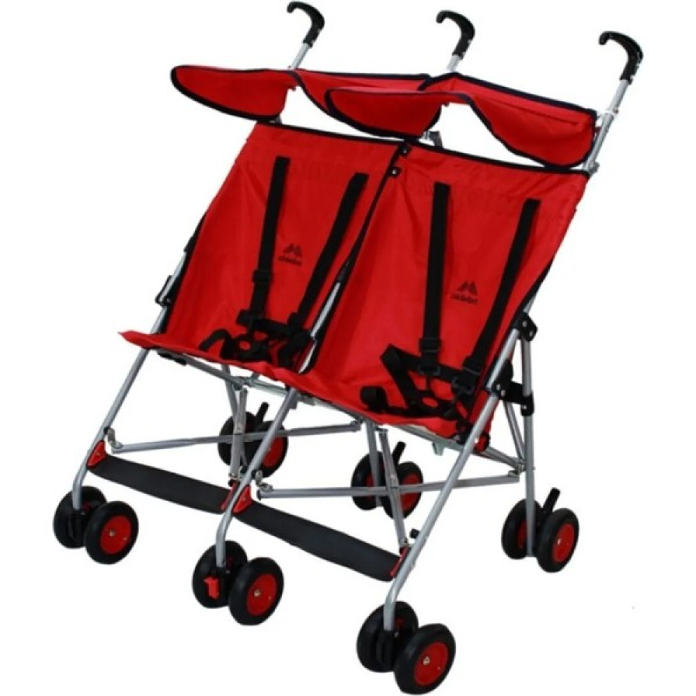 Aldeba AL-3030 İkiz Baston Bebek Arabası - Kırmızı Bebek Arabası-Puset Aksesuarları Fiyatı