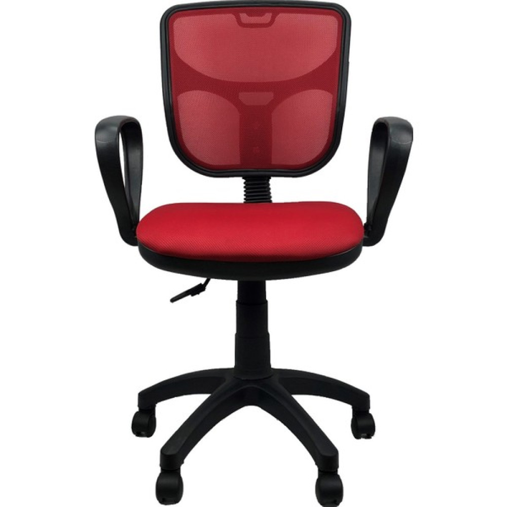 Aldecom Fileli Rahat Ofis Çalışma Koltuğu, Bilgisayar Koltuğu & Ofis Sandalyesi, Döner Sandalye - Kırmızı - 44x44 cm Ofis Koltukları Fiyatı