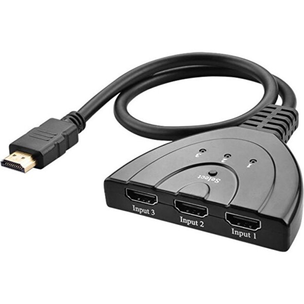 Aldım Geldi HDMI Kablosu HDMI Splitter 3 HDMI Girişi 1 HDMI Çıkışı Otomatik Maket Fiyatı