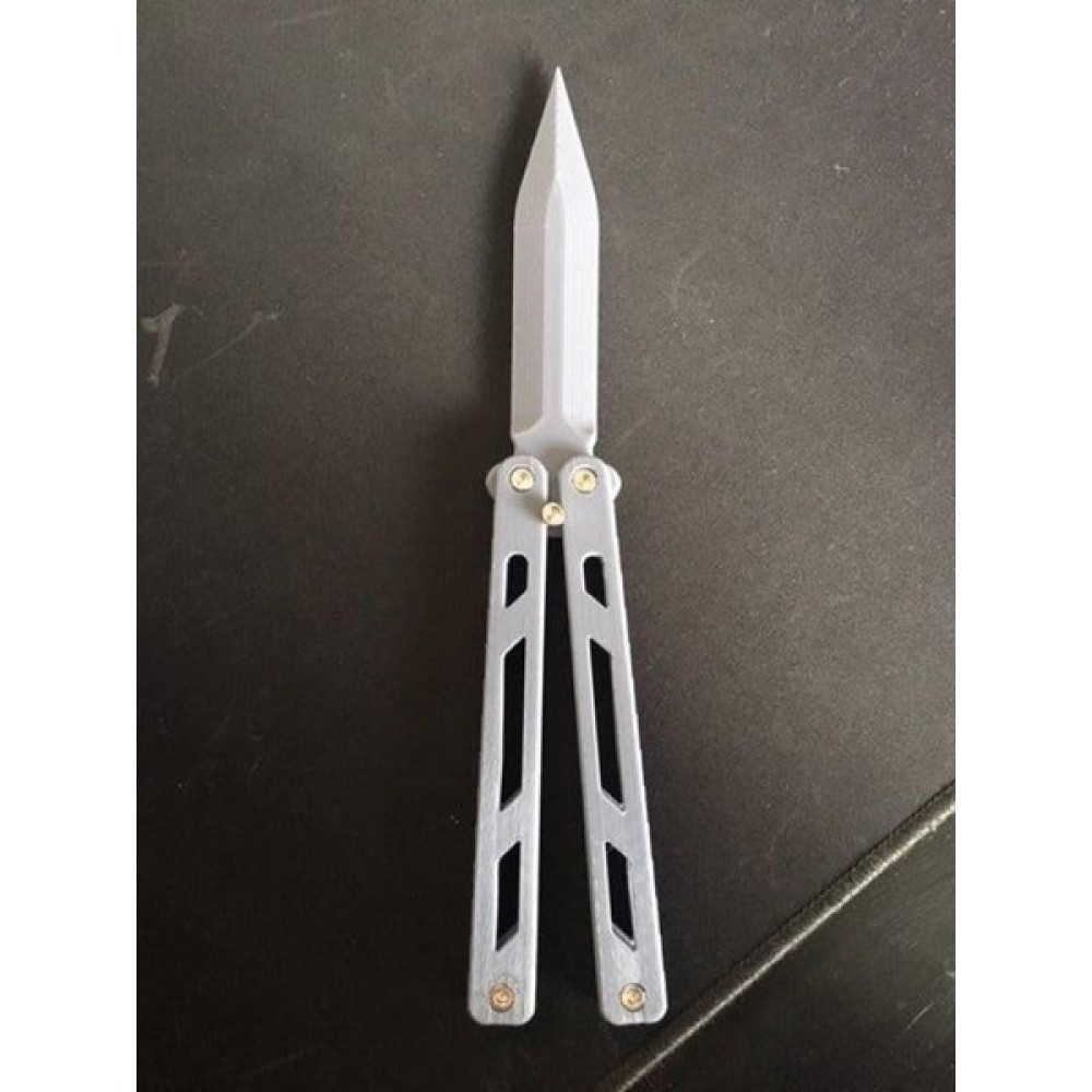 Aldım Geldi Kelebek Bıçağı / Balisong Vidasız Organik Plastikten Aksesuar Maket Fiyatı