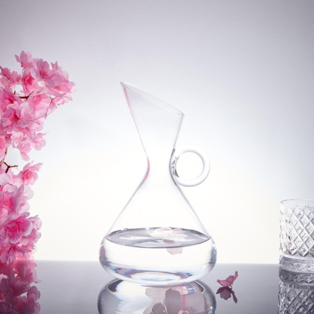Alegre Glass Halka Kulplu Sürahi - 17X27 cm - Şeffaf - 1,5 L Sürahi Fiyatı