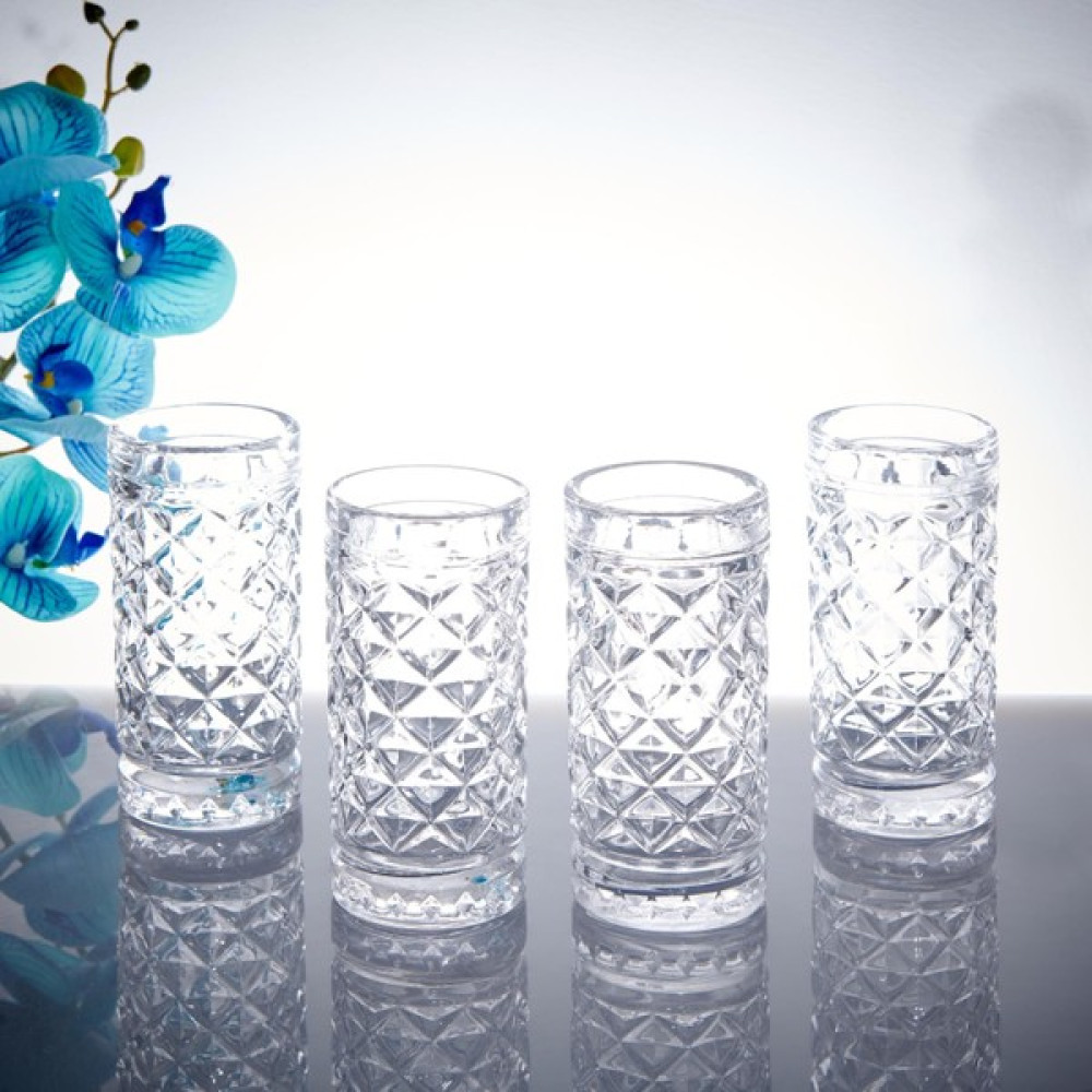 Alegre Glass Iris 1 Meşrubat Bardağı - Şeffaf - 6,5X14 cm - 280 ml Fincan / Bardak / Kahve Takımı Fiyatı