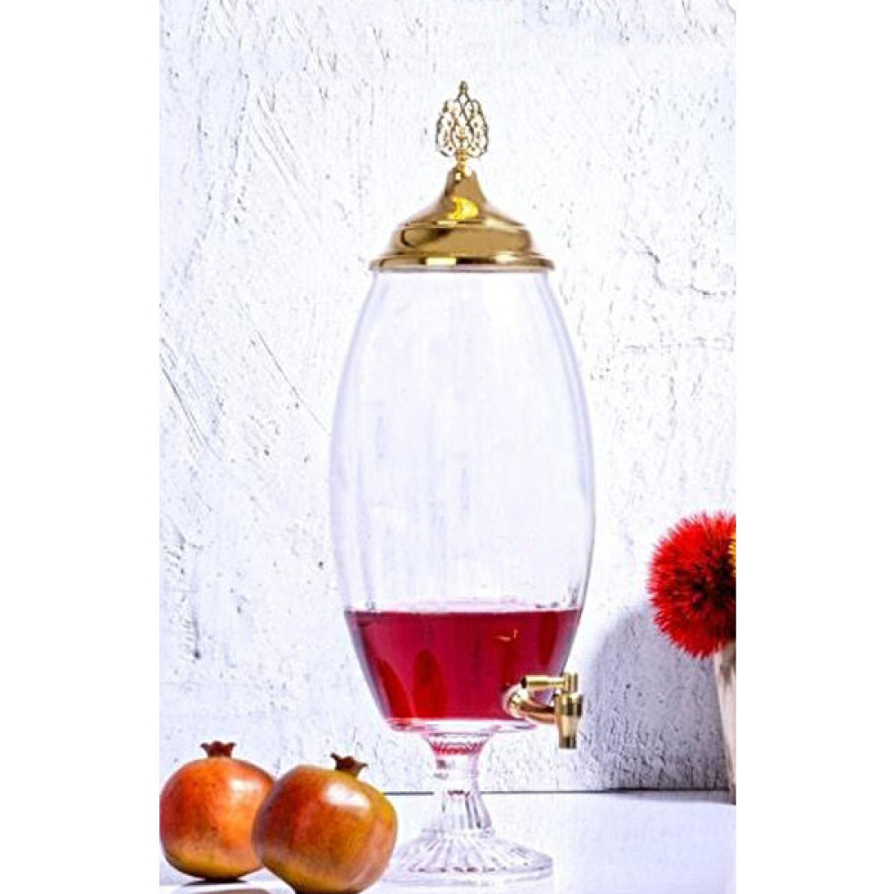Alegre Glass Iznik Gold Şerbetlik 5 Lt 12X50 cm - 1 lt Sürahi Fiyatı