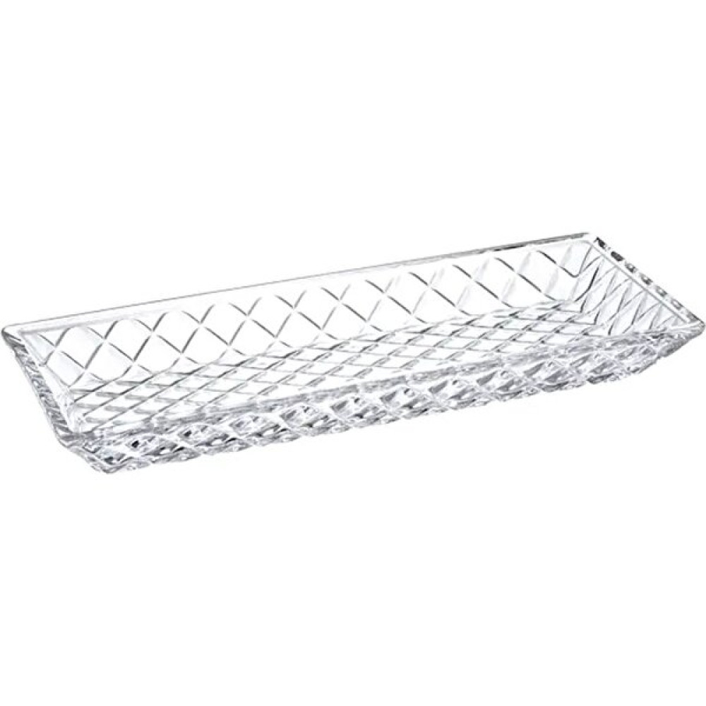 Alegre Glass Kafes Desenli Sunum Tabak 39X15X4 Mutfak Gereçleri Fiyatı