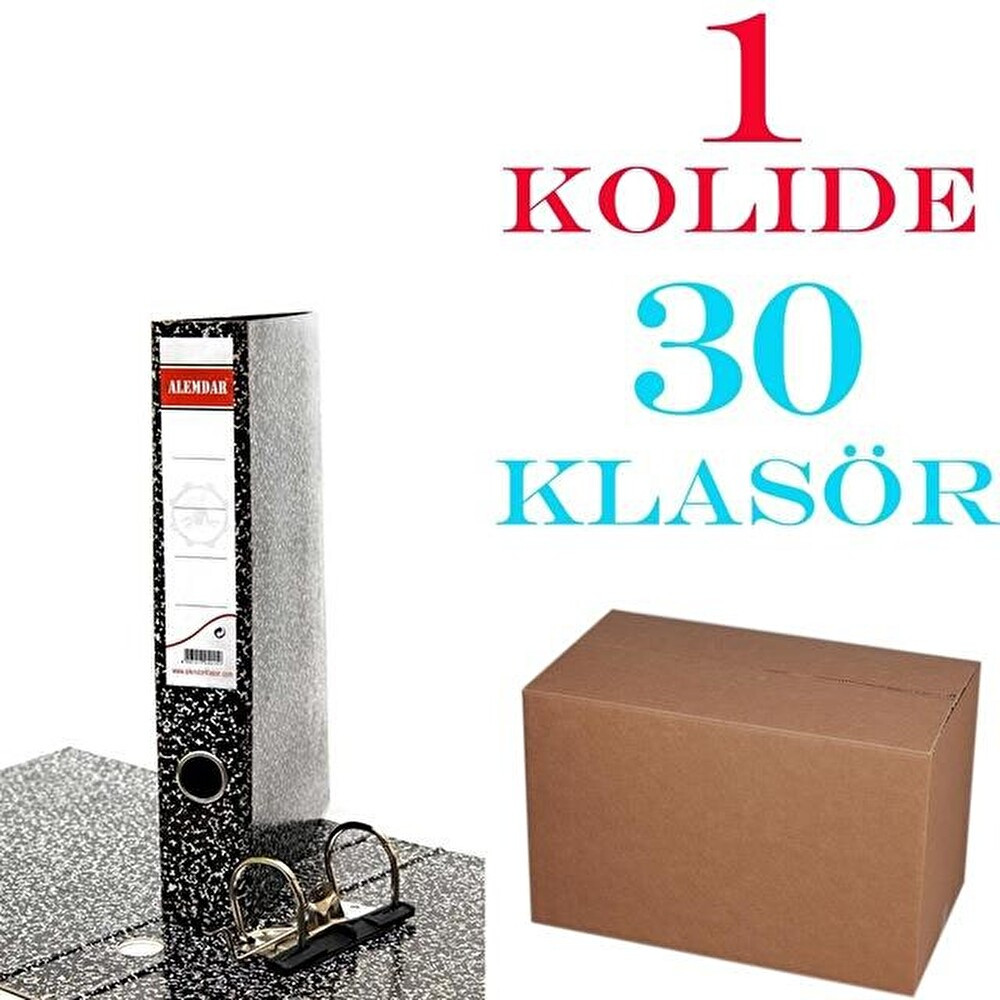 ALEMDAR A4 DAR KARTON KLASÖR 30 LU Klasör Fiyatı