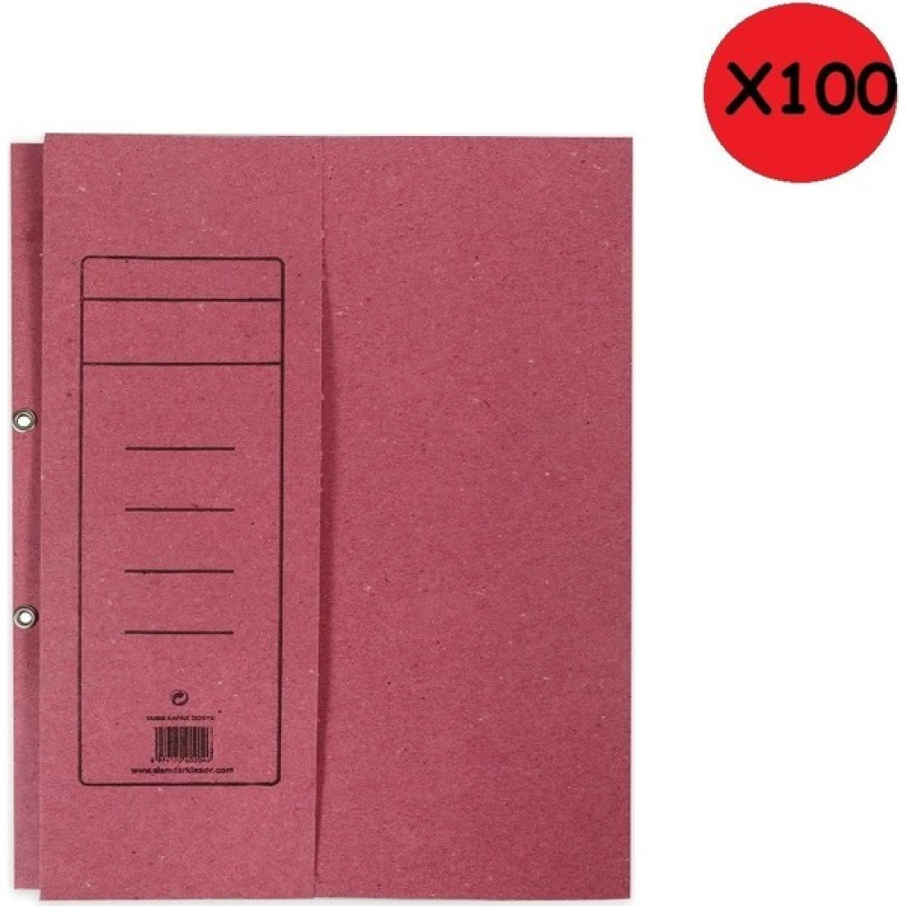 Alemdar Karton Dosya Yarım Kapak 100'LÜ Dosya Fiyatı