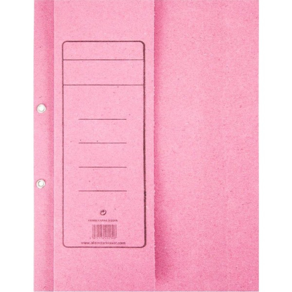 Alemdar/Ful Kar. Dosya Yarim Kapak Eko. Pembe 50Li Dosya Fiyatı