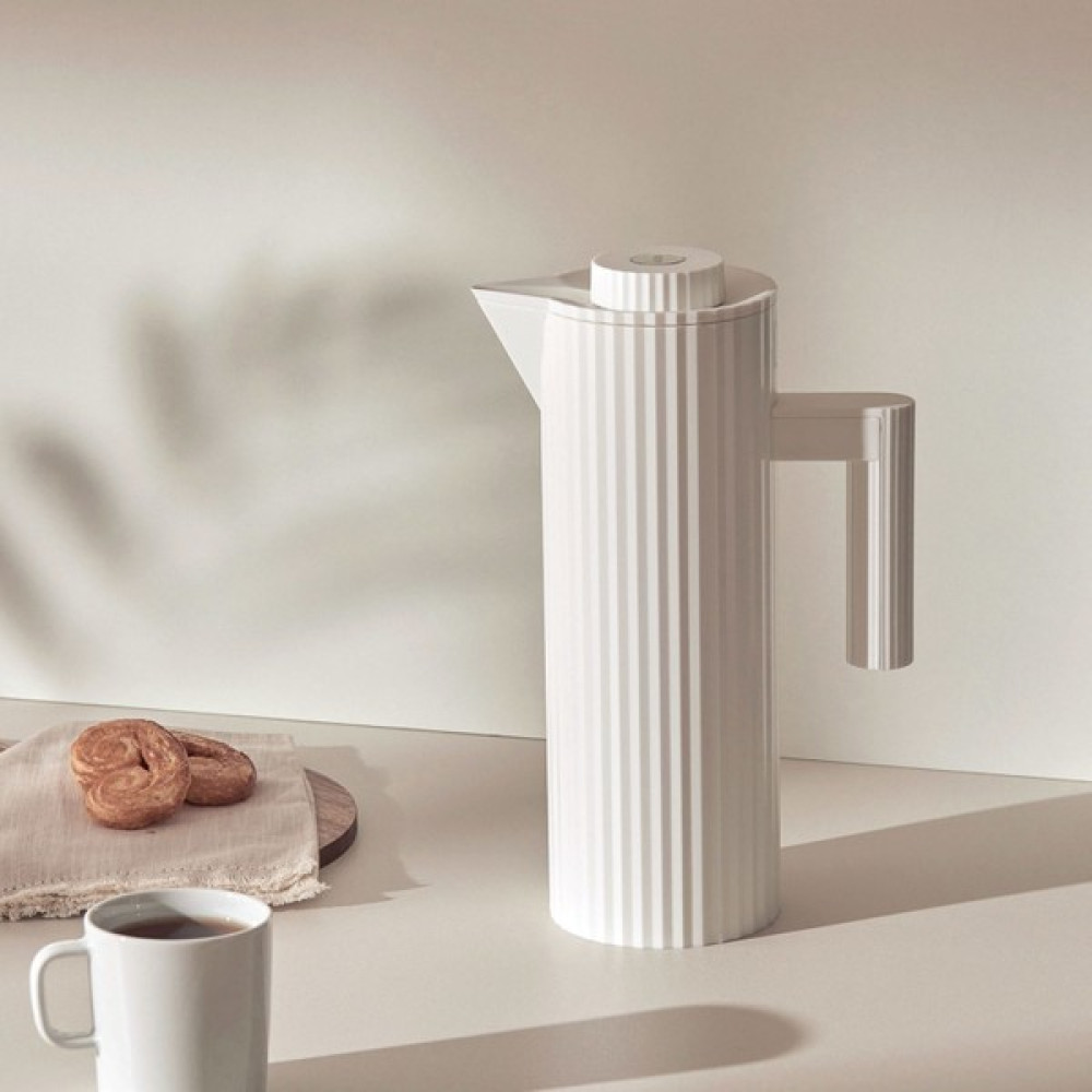 Alessi Plisse Isı Yalıtımlı Sürahi 1 L Beyaz Sürahi Fiyatı
