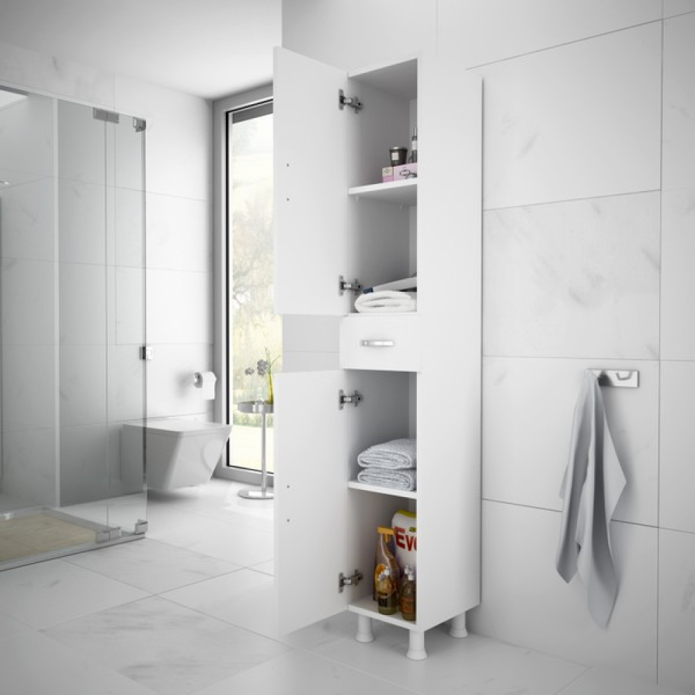 Alesta Life 2 Kapaklı Çekmeceli Dolap Beyaz Gardrop & Dolap Fiyatı