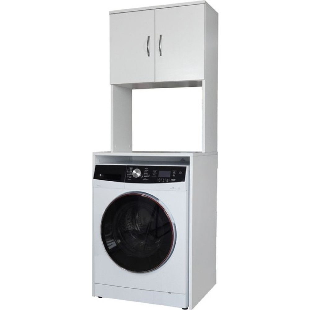 Alesta Life Çamaşır Makinesi Dolabı, Çamaşır Makinesi Üstü Düzenleyici, Banyo Dolabı, Makine Üstü Dolap - Beyaz Banyo Dolabı / Mobilyası Fiyatı