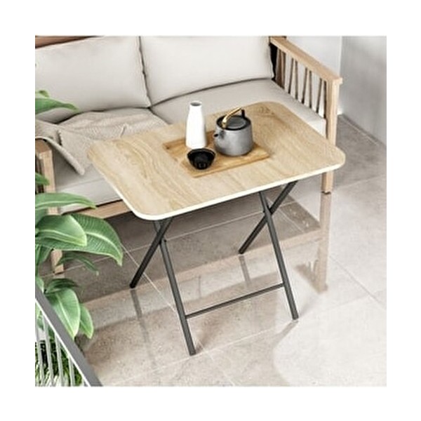 Alesta Life Sonomo Katlanabilir Masa 60X90 cm - Kahverengi - 60 x 90 Diğer Fiyatı