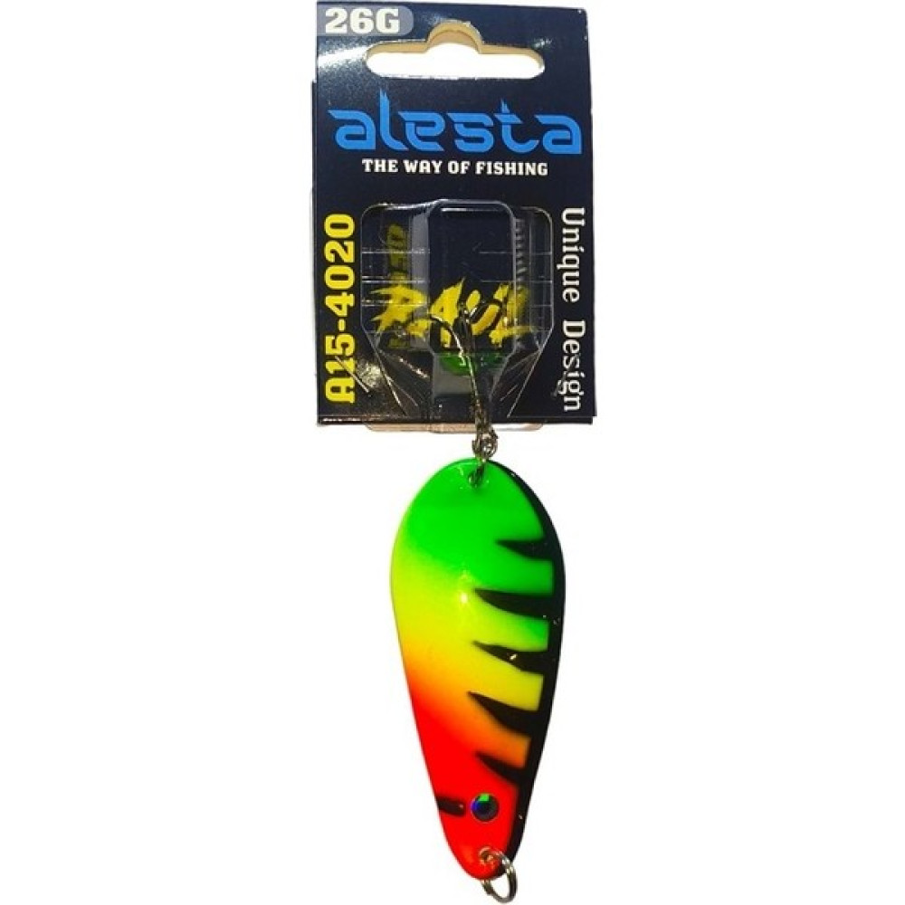 Alesta Raul 4020-TG2 26GR Tiger 2 Turna Metal Kaşık Sahte Yem Oto Boyaları Fiyatı