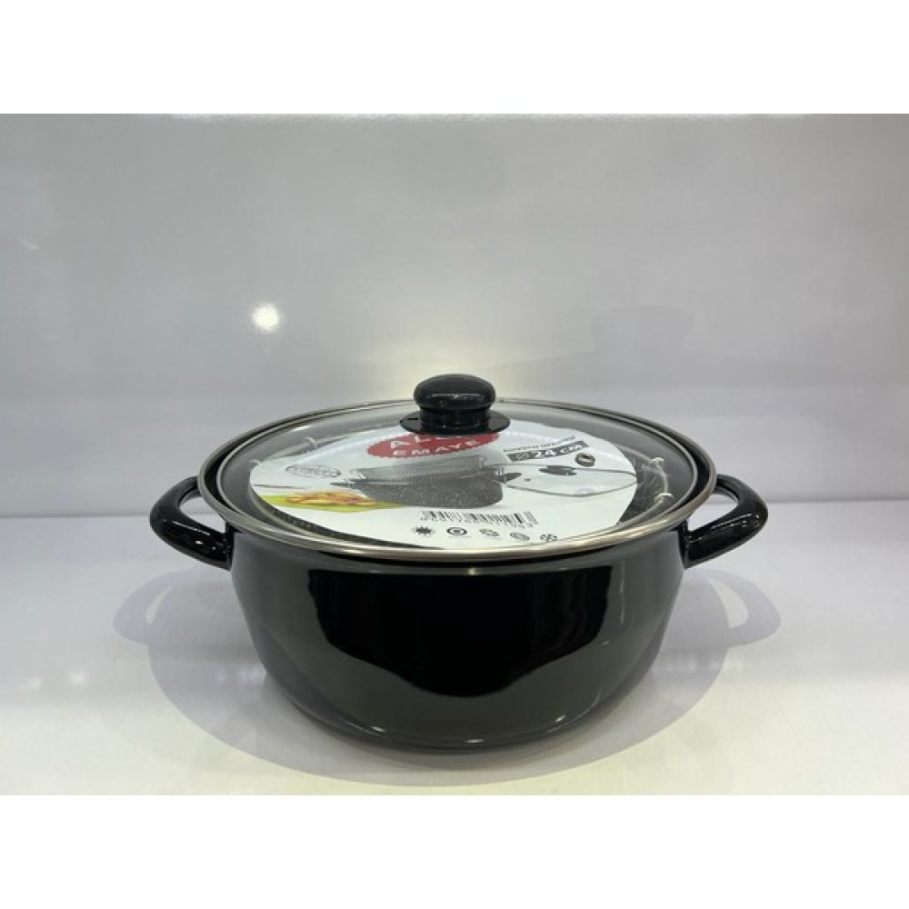 Alev Emaye 24CM Emaye Kızartma Tenceresi Tencereler Fiyatı